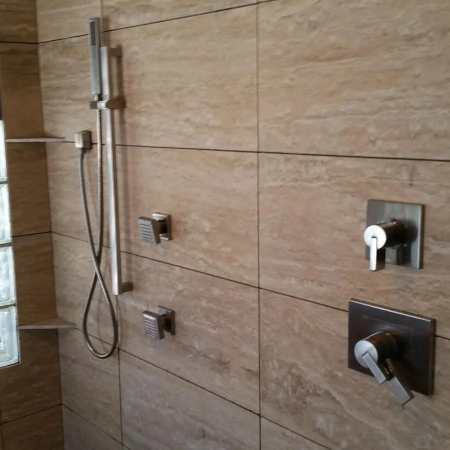 Shower fixture installation for Frozen Pipe Repair in Belterra